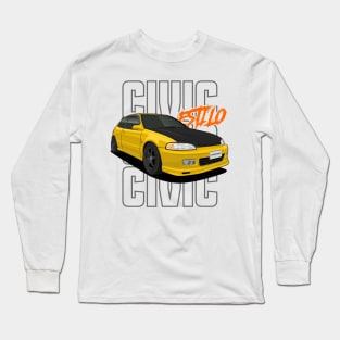 Honda Civic EG6 Long Sleeve T-Shirt